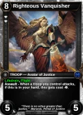 Righteous Vanquisher: alternate art in Herofall