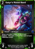 Satyr's Roost Bard: alternate art in Herofall
