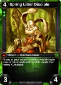 Spring Litter Disciple: alternate art in Herofall