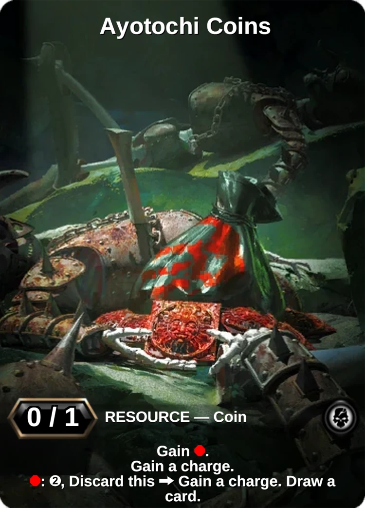 Ayotochi Coins: the card