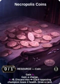 Necropolis Coins: printing in Scars of War