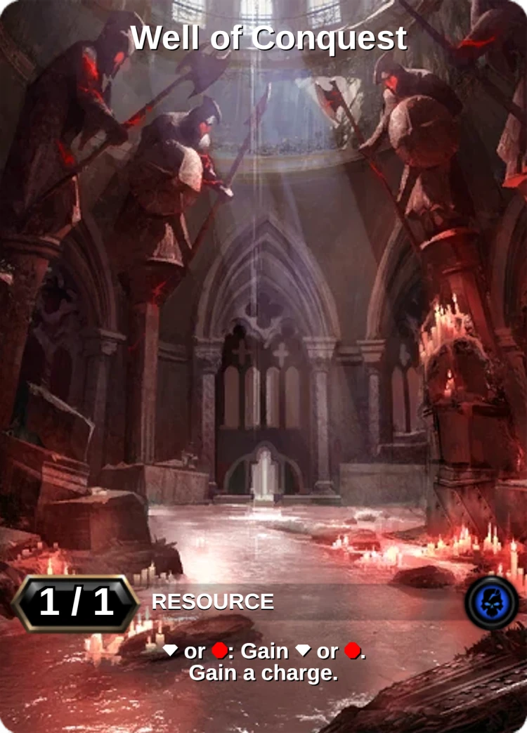 Well of Conquest: the card