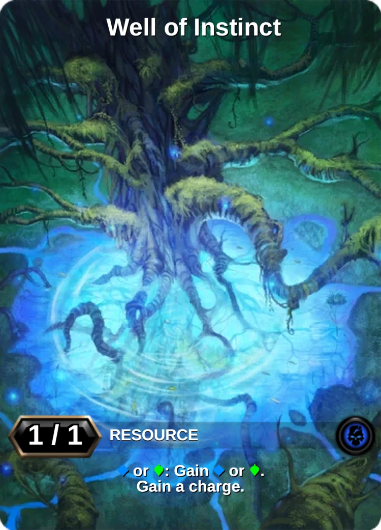 Well of Instinct: the card