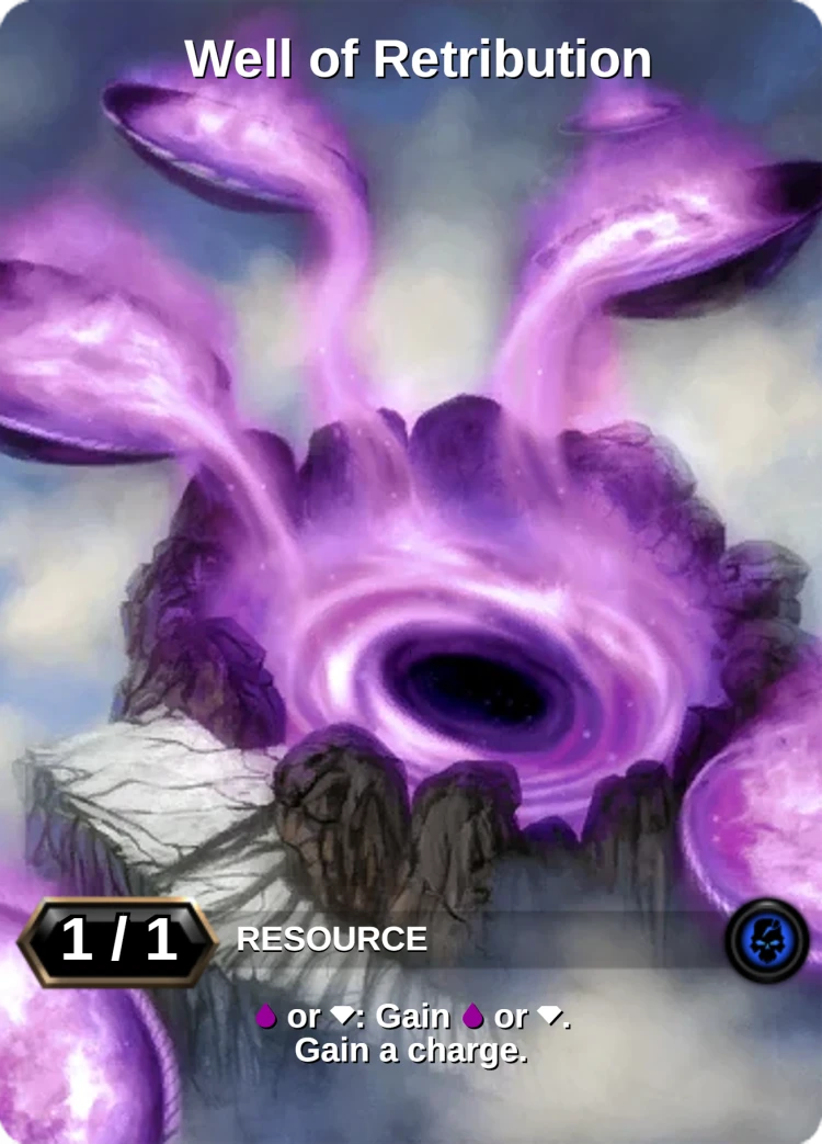 Well of Retribution: the card