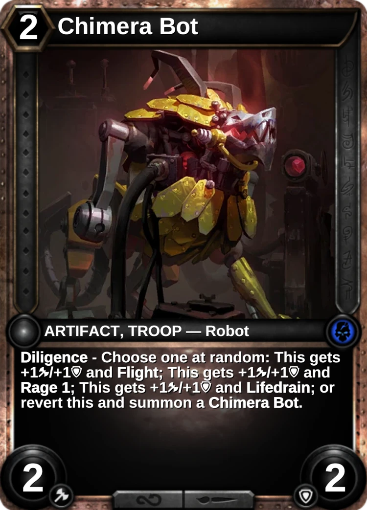 Chimera Bot: the card