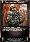Commander P.R.O.M.P.T.: printing in Scars of War