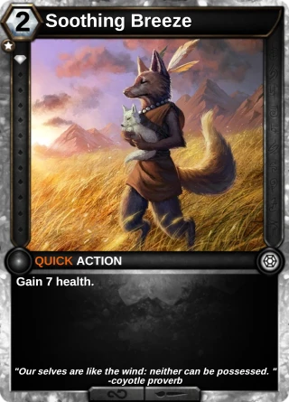 Soothing Breeze: the card this item changes