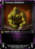 Furious Smasher: printing in Scars of War