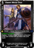 Dawn Mesa Duo: printing in Scars of War