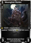 Moonglow Hunter: printing in Scars of War