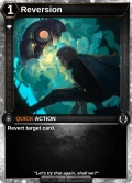 Reversion: printing in Scars of War