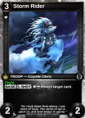 Storm Rider: printing in Scars of War