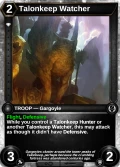 Talonkeep Watcher: printing in Scars of War