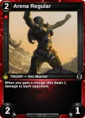 Arena Regular: printing in Scars of War