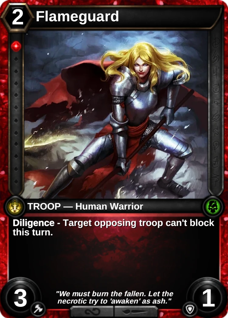 Flameguard: the card