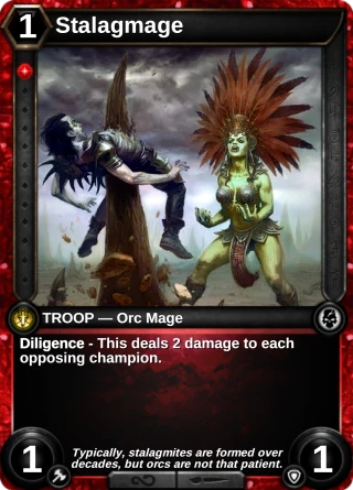 Stalagmage: the card this item changes