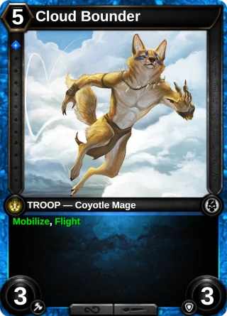 Cloud Bounder: the card this item changes