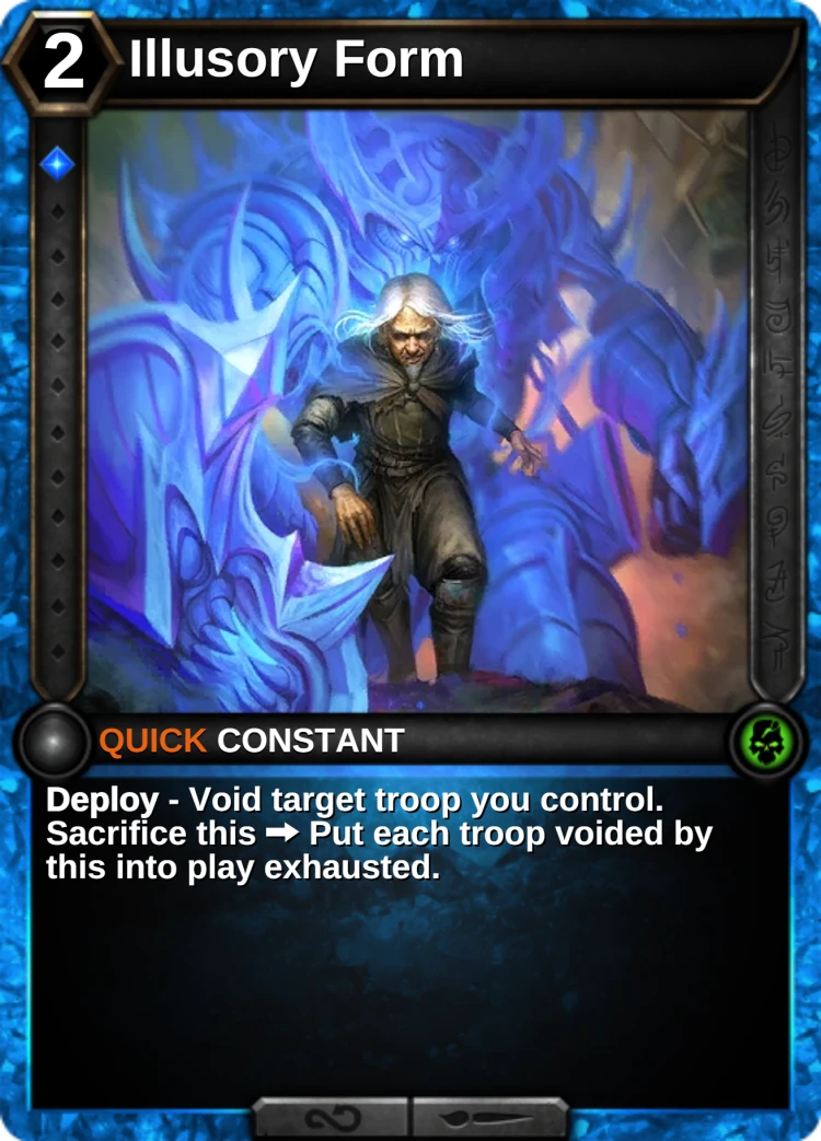 Illusory Form: the card