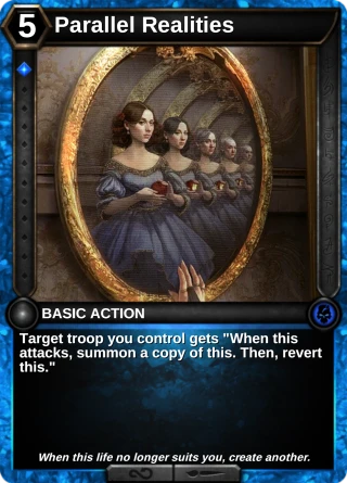 Parallel Realities: the card this item changes