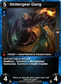 Skittergear Gang: printing in Scars of War