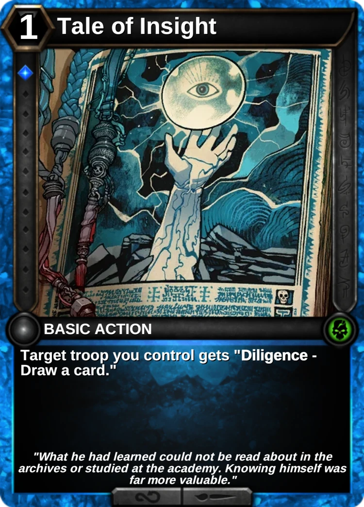 Tale of Insight: the card