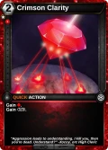 Crimson Clarity: printing in Shards of Fate