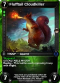 Flufftail Cloudkiller: printing in Scars of War