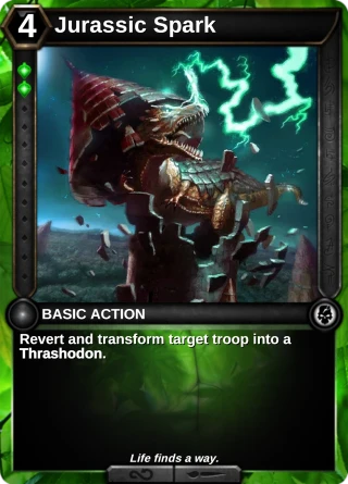 Jurassic Spark: the card this item changes
