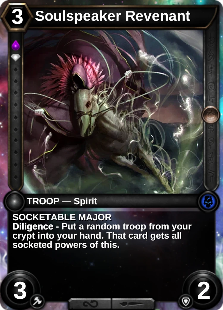 Soulspeaker Revenant: the card