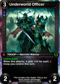 Underworld Officer: printing in Scars of War