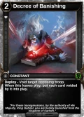 Decree of Banishing: alternate art in Scars of War