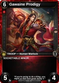 Gawaine Prodigy: alternate art in Scars of War