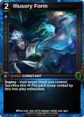 Illusory Form: alternate art in Scars of War