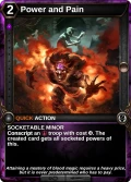 Power and Pain: alternate art in Scars of War