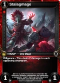 Stalagmage: alternate art in Scars of War