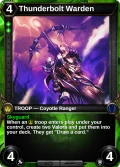 Thunderbolt Warden: alternate art in Scars of War