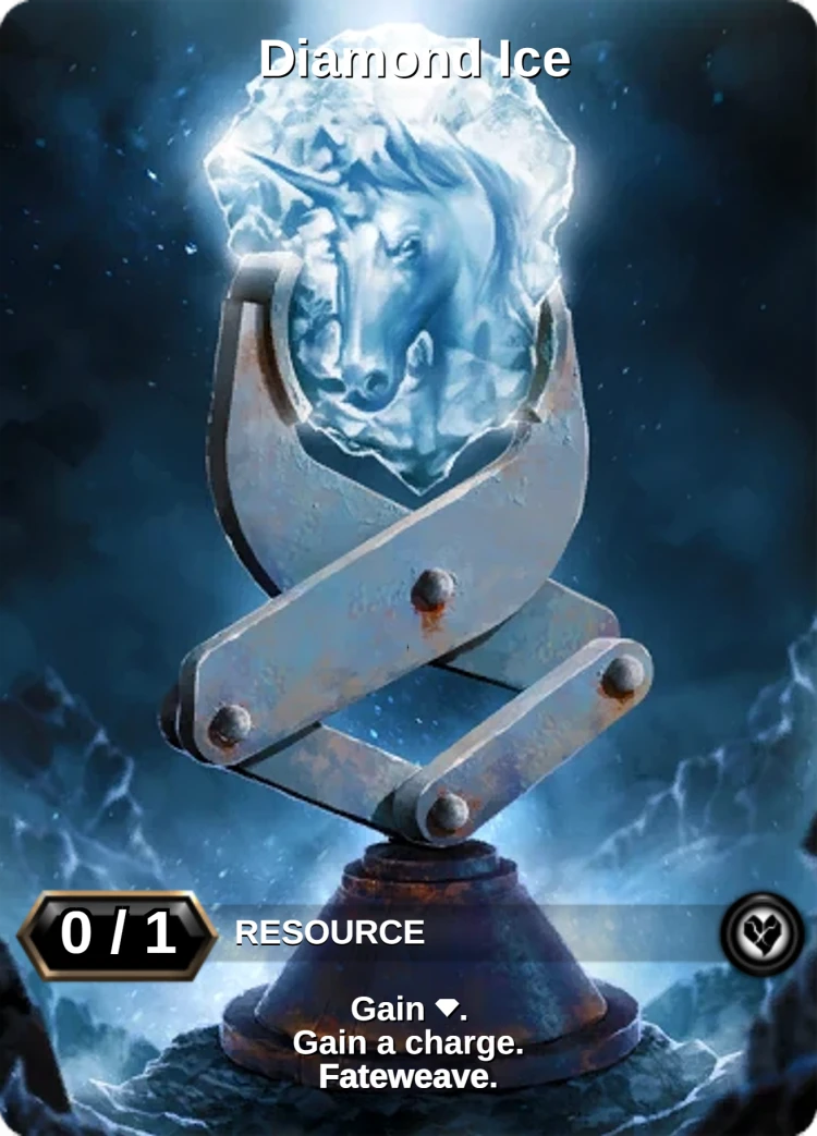 Diamond Ice: the card