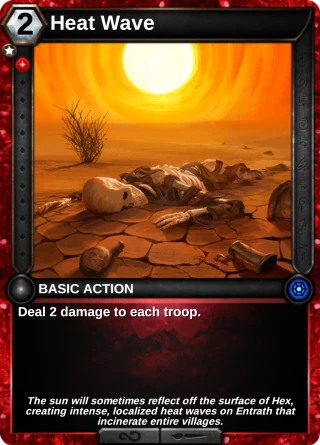 Heat Wave: the card this item changes