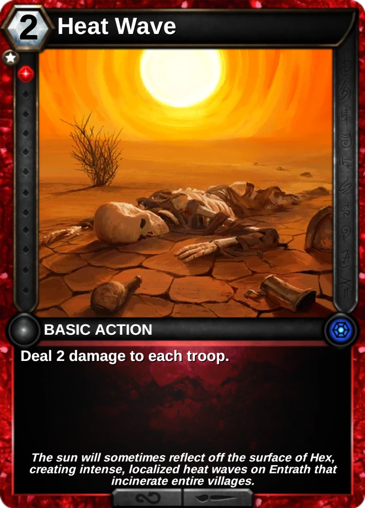 Heat Wave: the card