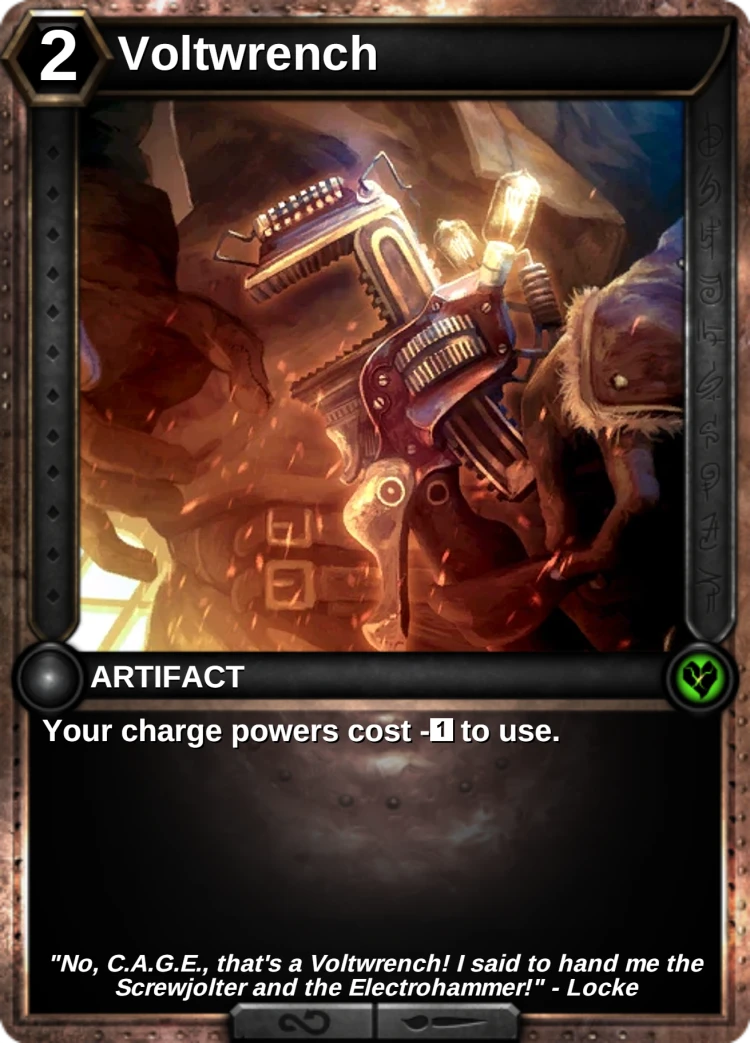 Voltwrench: the card