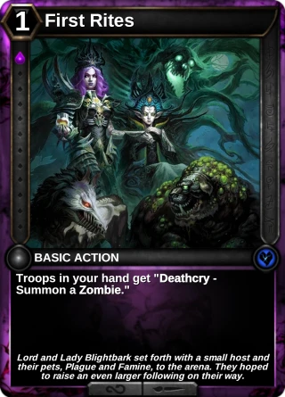 First Rites: the card this item changes