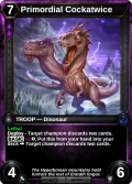 Primordial Cockatwice: printing in Frostheart