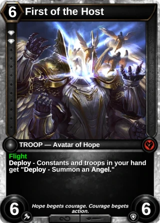 First of the Host: the card this item changes