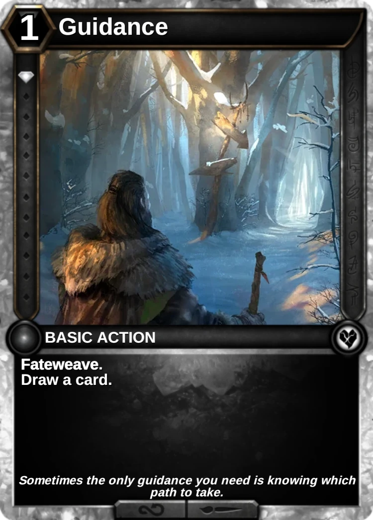Guidance: the card
