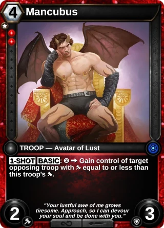 Mancubus: the card this item changes