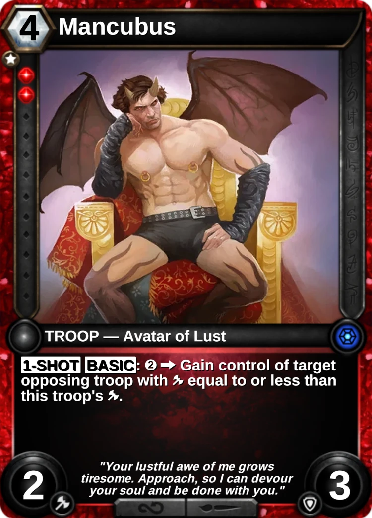Mancubus: the card