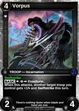 Vorpus: the card this item changes