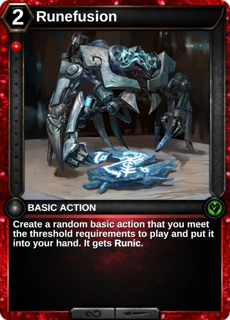 Runefusion: the card