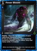 Fever Bloom: printing in Frostheart
