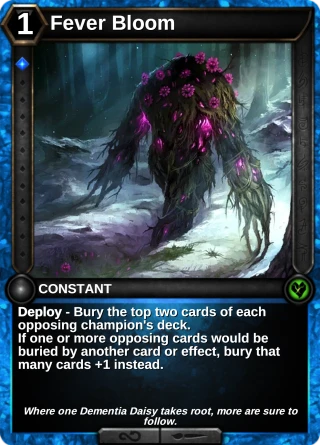 Fever Bloom: the card this item changes